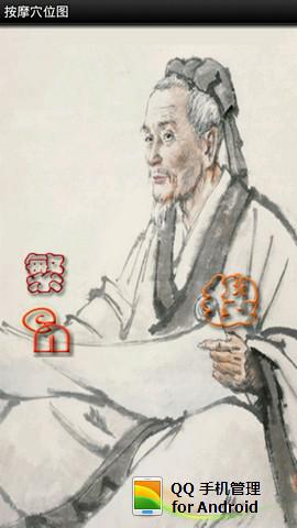 按摩穴位图